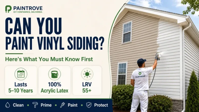 Can You Paint Vinyl siding?