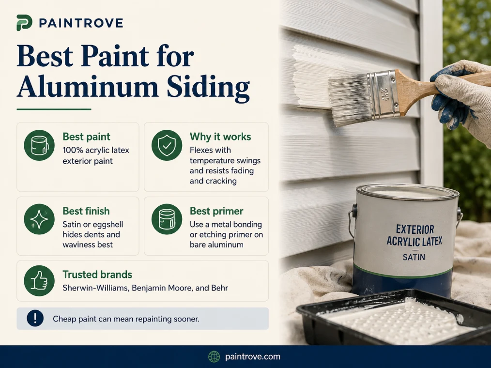 Best paint for aluminum siding guide