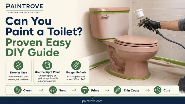 Can you paint a toilet DIY guide