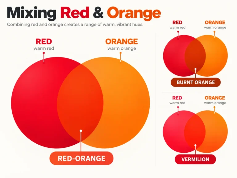 Red and Orange Make What Color Complete Mixing Guide